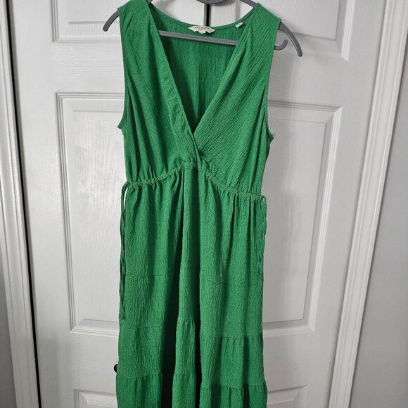 Max Studio Green Sun Dress - Picture 1 of 4